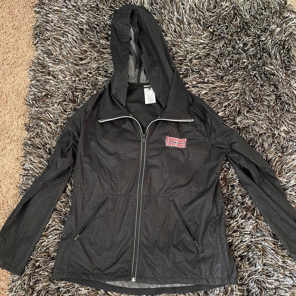 louisville volleyball rain jacket